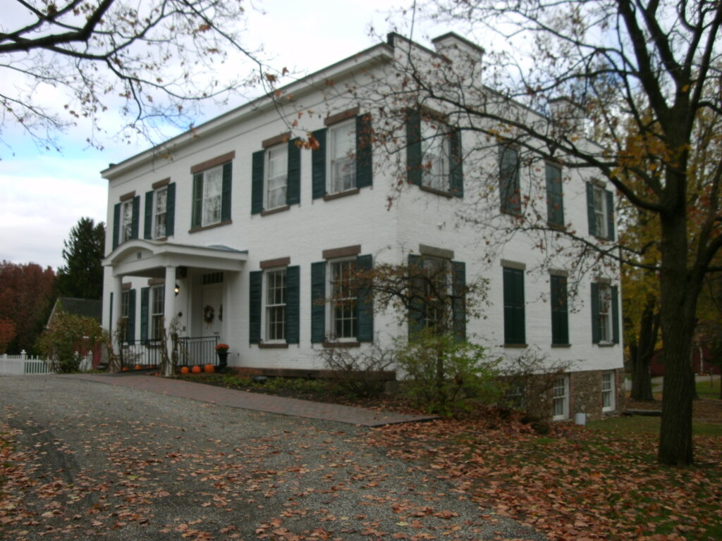Historic Pruyn House in the Town of Colonie, New York