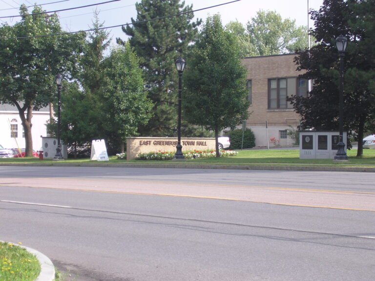 East Greenbush Town Hall on Columbia Turnpike in East Greenbush, New York