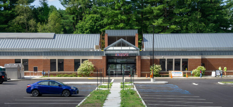 Guilderland Public Library on Western Avenue in Guilderland, New York